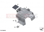BMW Motorrad BMW 2020 F models F 900 XR (0K24) Holder, battery | Holder, battery