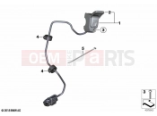 BMW Motorrad BMW 2020 F models F 900 XR (0K24) Operating unit for emergency call system | Operating unit for emergency call system