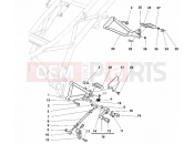 DUCATI 1999 Supersport 750 SS FOOTRESTS, LEFT » UNCLASSIFIED