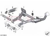BMW Motorrad BMW 2021 K models K 1600 Bagger (0F51, 0F53) Centre stand | Centre stand