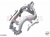 BMW Motorrad BMW 2021 K models K 1600 Bagger (0F51, 0F53) Main frame | Main frame