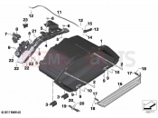 BMW Motorrad BMW 2021 K models K 1600 Bagger (0F51, 0F53) Case, lower part | Case, lower part