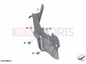 BMW Motorrad BMW 2021 K models K 1600 Bagger (0F51, 0F53) Mudguard | Mudguard