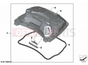 BMW Motorrad BMW 2021 K models K 1600 Bagger (0F51, 0F53) Topcase lid | Topcase lid
