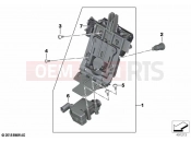 BMW Motorrad BMW 2021 K models K 1600 Bagger (0F51, 0F53) Topcase locking mechanism | Topcase locking mechanism