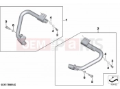BMW Motorrad BMW 2021 K models K 1600 Bagger (0F51, 0F53) Engine protection bar | Engine protection bar
