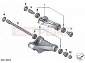 BMW Motorrad BMW 2021 K models K 1600 Bagger (0F51, 0F53) Trailing arm | Trailing arm