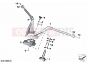 BMW Motorrad BMW 2021 K models K 1600 Bagger (0F51, 0F53) Handlebar 2 | Handlebar 2