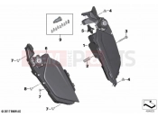 BMW Motorrad BMW 2021 K models K 1600 Bagger (0F51, 0F53) Storage compartment | Storage compartment