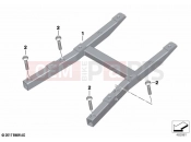 BMW Motorrad BMW 2021 K models K 1600 Bagger (0F51, 0F53) Topcase carrier | Topcase carrier