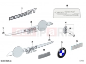 BMW Motorrad BMW 2021 K models K 1600 Bagger (0F51, 0F53) Lettering | Lettering