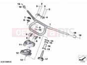 BMW Motorrad BMW 2021 K models K 1600 Bagger (0F51, 0F53) Handlebar 2 | Handlebar 2