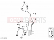 BMW Motorrad BMW 2021 K models K 1600 Bagger (0F51, 0F53) Brake pipe, front | Brake pipe, front