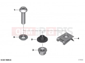 BMW Motorrad BMW 2021 K models K 1600 Bagger (0F51, 0F53) Mounting yaw sensor | Mounting yaw sensor
