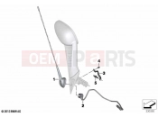 BMW Motorrad BMW 2021 K models K 1600 Bagger (0F51, 0F53) Antenna audio system | Antenna audio system
