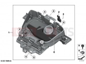 Storage compartment mobile phone | Storage compartment mobile phone - BMW Motorrad K 1600 Bagger 22 (0F61, 0F63) 2023