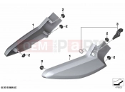 BMW Motorrad BMW 2020 K models K 1600 Bagger 22 (0F61, 0F63) Rear side panel | Rear side panel