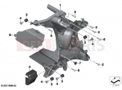BMW Motorrad BMW 2020 K models K 1600 Bagger 22 (0F61, 0F63) Front panel carrier | Front panel carrier
