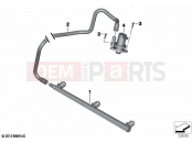 BMW Motorrad BMW 2020 K models K 1600 Bagger 22 (0F61, 0F63) Secondary air system | Secondary air system