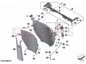 BMW Motorrad BMW 2020 K models K 1600 Bagger 22 (0F61, 0F63) Radiator | Radiator
