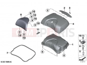 Topcase lid | Topcase lid - BMW Motorrad K 1600 GT 22 (0F21, 0F23) 2021