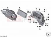 Intake sound system | Intake sound system - BMW Motorrad K 1600 GT 22 (0F21, 0F23) 2021