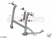 BMW Motorrad BMW 2020 R models R 1250 GS 19 (0J94) Centre stand | Centre stand