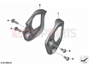 BMW Motorrad BMW 2020 R models R 1250 GS 19 (0J94) Heel deflector | Heel deflector