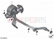 BMW Motorrad BMW 2020 R models R 1250 GS 19 (0J94) Windshield adjustment, mechanical | Windshield adjustment, mechanical