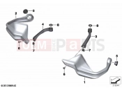 BMW Motorrad BMW 2020 R models R 1250 GS 19 (0J94) Hand protector Style | Hand protector Style