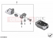 BMW Motorrad BMW 2020 R models R 1250 GS 19 (0J94) Footrest, front | Footrest, front