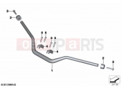 BMW Motorrad BMW 2020 R models R 1250 GS 19 (0J94) Handlebar | Handlebar