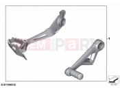 BMW Motorrad BMW 2020 R models R 1250 GS 19 (0J94) Pedal | Pedal