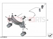 BMW Motorrad BMW 2020 R models R 1250 GS 19 (0J94) LED additional headlight | LED additional headlight