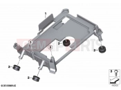 BMW Motorrad BMW 2020 R models R 1250 GS 19 (0J94) Bracket, control unit | Bracket, control unit