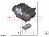 BMW Motorrad BMW 2020 R models R 1250 GS 19 (0J94) LED headlight | LED headlight