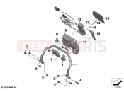 BMW Motorrad BMW 2020 R models R 1250 GS 19 (0J94) Preparation for navigation system | Preparation for navigation system