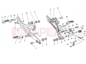 FOOTREST » FRAME - Ducati Monster 900 Dark City 1999