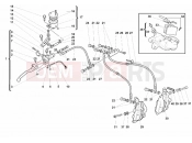 FRONT BRAKE SYSTEM » BRAKING SYSTEM - Ducati Monster 900 Dark City 1999