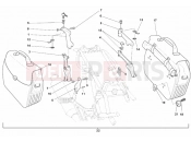 SIDE PANNIERS » ACCESSORIES - Ducati Monster 900 Dark City 1999