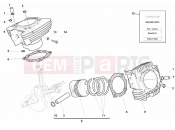 CYLINDER - PISTON » ENGINE CASE - Ducati Monster 900 Dark City 1999