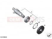 Selector shaft | Selector shaft - BMW Motorrad R 18 B (0L31, 0L33) 2020