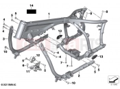 Main frame | Main frame - BMW Motorrad R 18 B (0L31, 0L33) 2020