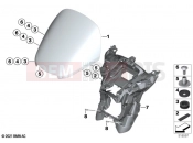 Windshield / mounting | Windshield / mounting - BMW Motorrad R 18 B (0L31, 0L33) 2020