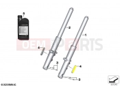 Telescope fork | Telescope fork - BMW Motorrad R 18 B (0L31, 0L33) 2020