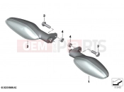 LED turn indicators front 2 | LED turn indicators front 2 - BMW Motorrad R 18 B (0L31, 0L33) 2020