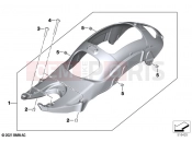 Rear frame | Rear frame - BMW Motorrad R 18 B (0L31, 0L33) 2020