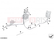 Brake lines, front 2 | Brake lines, front 2 - BMW Motorrad R 18 B (0L31, 0L33) 2020
