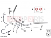 BMW Motorrad BMW 2023 R models R 18 Classic (0L21, 0L23) Handlebars Beach Bar and riser | Handlebars Beach Bar and riser