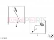 BMW Motorrad BMW 2023 R models R 18 Classic (0L21, 0L23) Mirror | Mirror